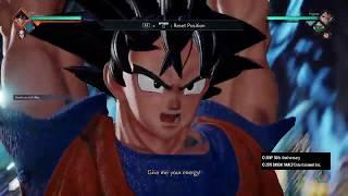 Jump Force Switching from Super Saiyan Blue to Super Saiyan