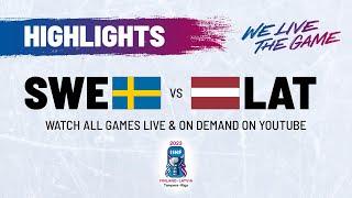Highlights  Sweden vs. Latvia  2023 #IIHFWorlds