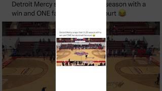 A ONE person court storm  IG cbbcontent #collegebasketball