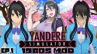 Yanderes Mom IS BACK  Yandere Simulator 1980s Mode MOD  Part 1