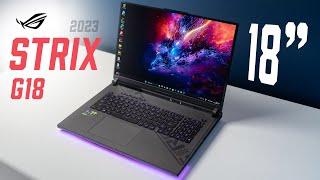 ROG Strix G18 - The 18” Game Changer - Core i9  RTX 4070 2023