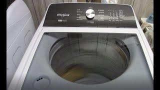 Whirlpool 2 in 1 WTW5057LW WTW5057L removable agitator washer demo