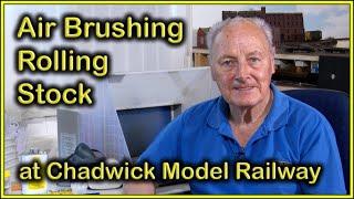 Airbrushing Rolling Stock at Chadwick Model Railway  228.