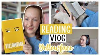 Reading Vlog #5 - April 2024 - lest YELLOWFACE mit mir  reading with Maren