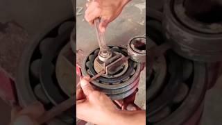 penekuk besi behel  hasil membuat alat tekuk besi behel dari bearing