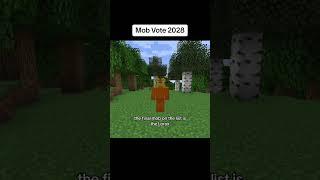 Mob Vote 2028  #minecraft #gaming