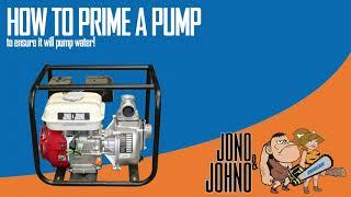 How to Prime a TransferFirefighting Pump so that it Pumps Water Correctly  Jono & Johno
