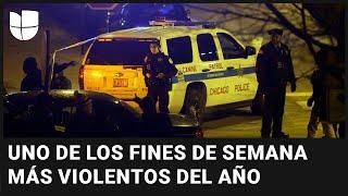 Al menos 19 muertos y 74 tiroteos en Chicago durante el fin de semana del 4 de Julio