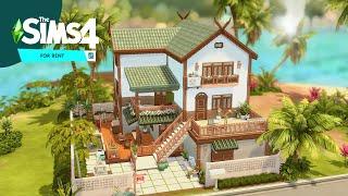 Tomarang House For Rent   For Rent Pack & Base Game  Stop Motion Build  The Sims 4  No CC