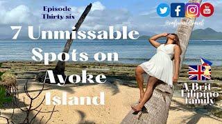 7 Unmissable Spots on Ayoke Island  Ep36  Ayukie  Surigao Del Sur  Mindanao  Brit-Filipino fam