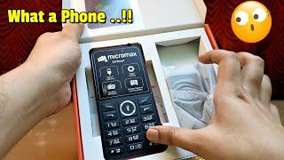 Micromax X1i Smart Feature Phone with Type C charging Port supported  Latest Micromax Mobile 