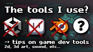 Why I dont use Aseprite - The Tools I Use for Indie Game Dev 2D and 3D