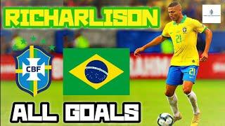 Richarlison  All Goals for Brazil Seleção Brasileira