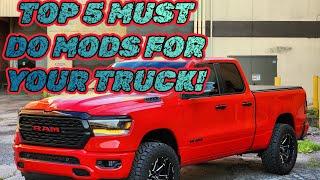 Must do mods to your truck  Ram 1500