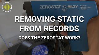 Removing Vinyl Record Static with the Milty Zerostat 3