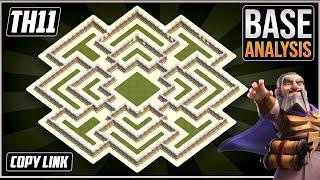 New BEST TH11 HYBRIDTROPHY Base 2020  Town Hall 11 TH11 Hybrid Base Design - Clash of Clans