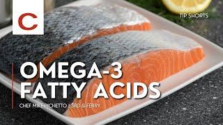 Omega-3 Fatty Acids  Chef Mike Pichetto  Tips #shorts