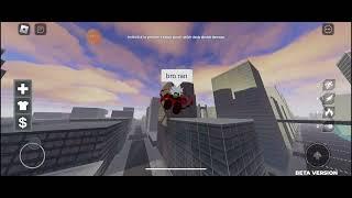 Roblox age of heroes roleplay New Supermans fighting skills
