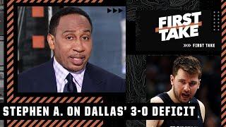 Stephen A. describes what the Warriors 3-0 lead reveals about the Mavericks  First Take