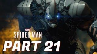 SPIDER-MAN PS4 Walkthrough Gameplay Part 21 - RHINO  Marvels Spider-Man