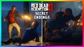 The SECRET Endings Of Red Dead Redemption 2 That Youve Likely NEVER Seen Before ALL RDR2 Endings