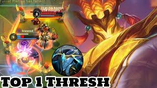 Wild Rift Thresh - Top 1 Thresh Dragon Lantern Skin Gameplay Rank