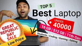 Top 5 Best Laptops Under 40000 2023  Best Laptop Under 40000