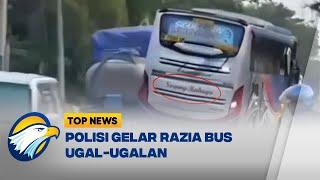 12 Bus Terjaring Razia di Wilayah Magetan