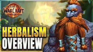 WoW The War Within - Herbalism Profession Overview