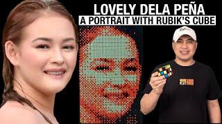 LOVELY DELA PEÑA PORTRAIT WITH RUBIK’S CUBE @VinFPV  MY aLTeR eGo