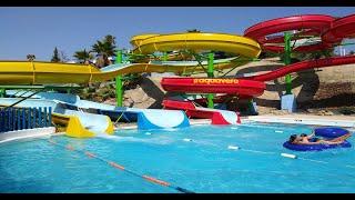 POV Aquavera Waterpark Near Mojacar Vera Andalucia Spain Summer 2022