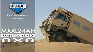 UNICAT Expedition Vehicles MXXL24AH MAN TGA 8X8