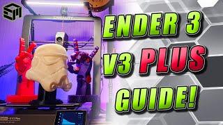 Creality Ender 3 V3 PLUS Setup Guide Tips Upgrades Review and More