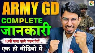 Army GD Complete Information  Army GD Bharti 2024  Army GD Vacancy 2025  Army GD bharti   Army