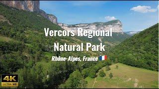 Vercors Regional Natural Park - France 4K drone footage