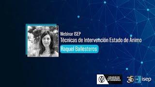 Webinar -  Técnicas de Intervención Estado de Ánimo