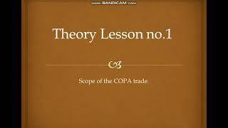 ITI COPA Theory Lession no 1 IN GUJARATI