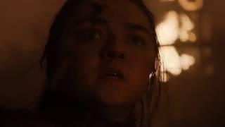 Arya Saves The Day fight on the wall  season 8 episode 3