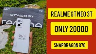 Realme GT Neo 3T Unboxing 2023  Best Phone Under 20k 