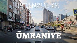 Istanbul 4K Driving Tour in Ümraniye Downtown – Turkey 4K Drive and Sightseeing Video