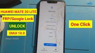 Mate 20 Lite Frp 2022  Huawei Mate 20 Lite SNE-LX3 EMUI 10.0 FRPGoogle Account Bypass Waqas Mobile