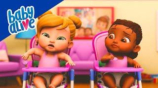 Baby Alive Official  Baby Lemons Diaper Changing Routine  Kids Videos 