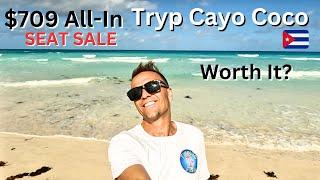 TRYP CAYO COCO CUBA Hotel Review FIRST VISIT EVER  @Finding-Fish