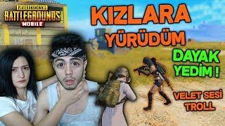 VELET SESİYLE KIZLARA YÜRÜDÜM EŞİMDEN DAYAK YEDİM  NİLAY KAFAYI YEDİ - PUBG Mobile