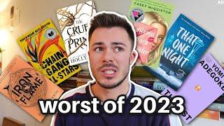 the WORST books i read in 2023 of the 200+ i read