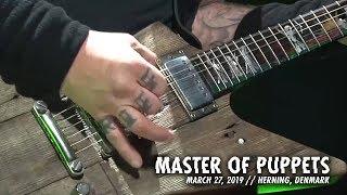 Metallica Master of Puppets Herning Denmark - March 27 2018