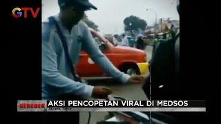 Viral Aksi Pencopetan di Terminal Pulo Gadung Tetrekam Video Amatir #Gerebek 1701
