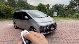 CAR ASMR  Hyundai Staria 2.2 Diesel  Sights & Sounds