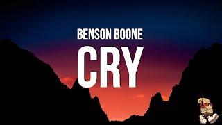 Benson Boone - Cry Lyrics
