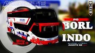 BORLINDO  SHARE LIVERY AVANTE D2 SCANIA  LINK MUDAH 